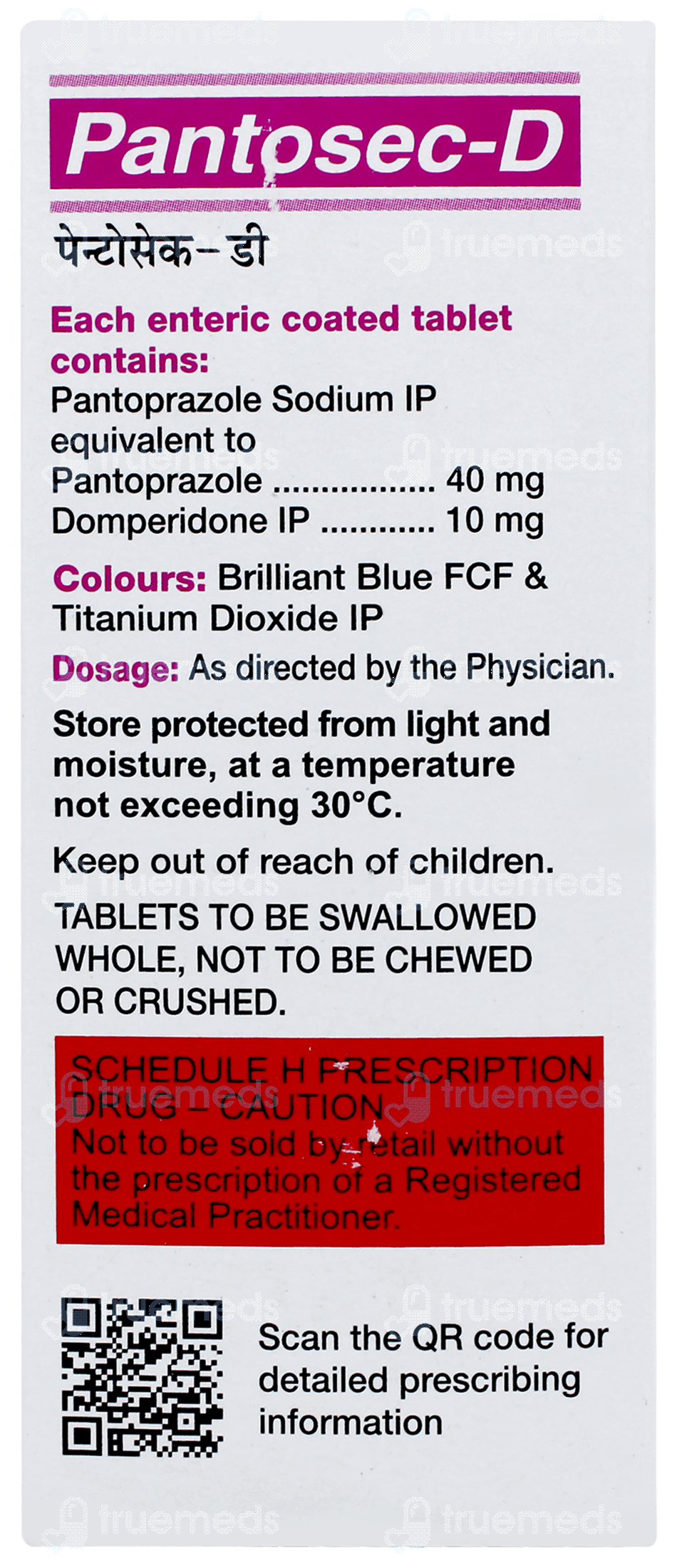 Pantopik D 10/40 Mg Tablet: Uses, Side Effects, Price & Substitutes