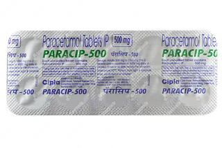 Paracip 500 Tablet 10