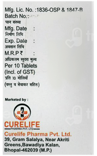 Paracure 650 Tablet 10