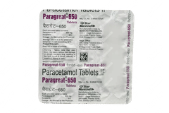 PARAGREAT 650 Tablet 15 PARAGREAT 650 Tablet 15