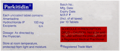 Parkitidin Tablet 10 Parkitidin Tablet 10