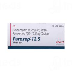 Parozep 12.5/0.5 MG Tablet 10