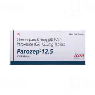 Parozep 12.5/0.5 MG Tablet 10