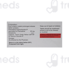 Patinex 25 MG Tablet 10