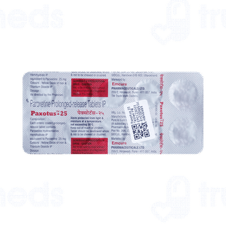Paxotus 25 MG Tablet 10