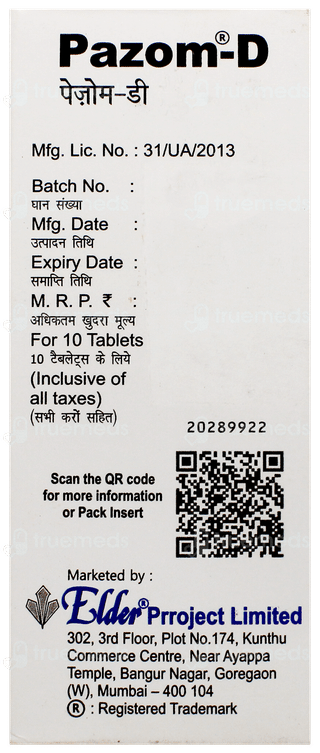 Pazom D Tablet 10