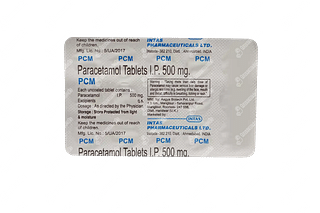 Pcm 500 MG Tablet 15