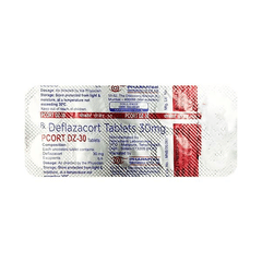 Pcort Dz 30 Mg Tablet 10
