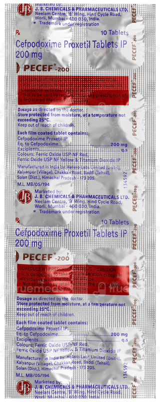 Pecef 200 Tablet 10