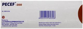 Pecef 200 Tablet 10
