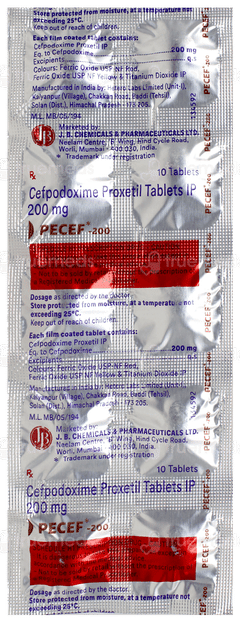 Pecef 200 Tablet 10