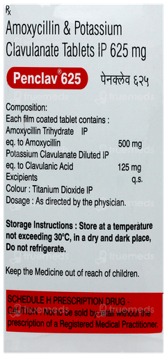 Penclav 625 Tablet 10