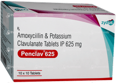 Penclav 625 Tablet 10