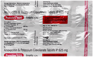 Penclav 625 Tablet 10