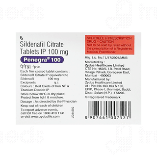 Penegra 100 Tablet 4