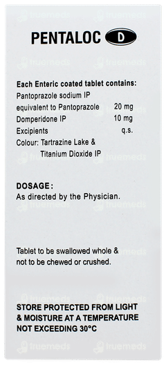 Pentaloc D Tablet 10 Pentaloc D Tablet 10