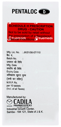 Pentaloc D Tablet 10 Pentaloc D Tablet 10
