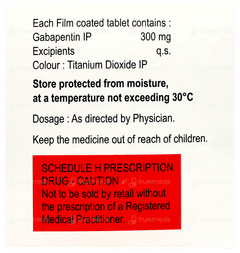 Pentanerv 300 Tablet 10 Pentanerv 300 Tablet 10