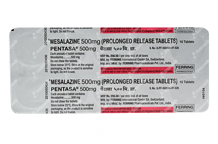 Pentasa 500mg Tablet 10