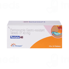 Pentate 40 Tablet 10