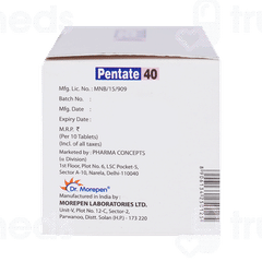 Pentate 40 Tablet 10