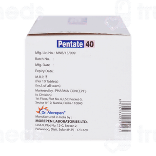 Pentate 40 Tablet 10