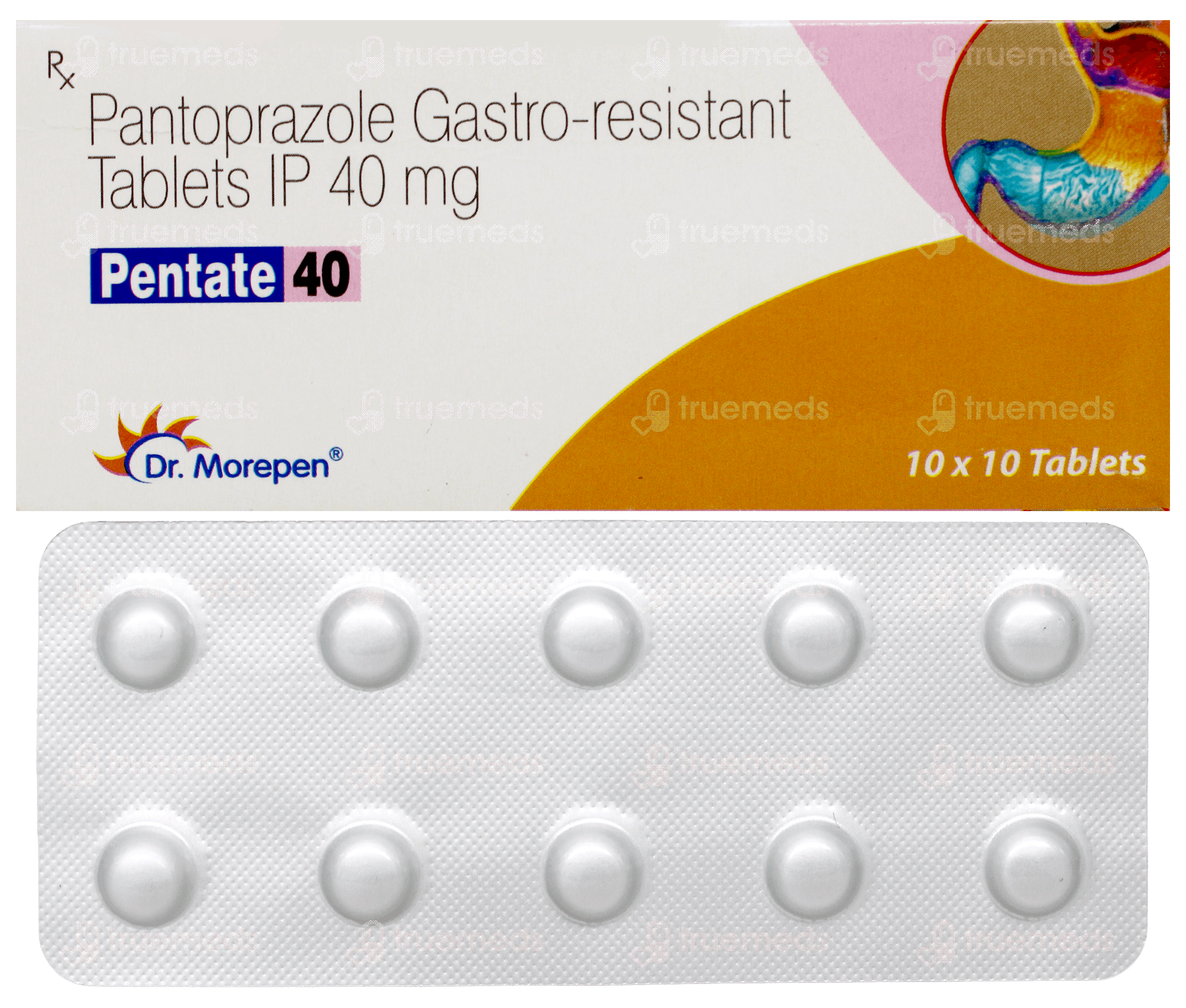 Pentate 40 Tablet 10