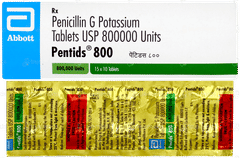 Pentids 800 Tablet 10 Pentids 800 Tablet 10