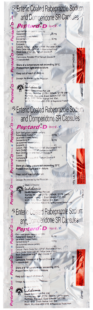 Peptard D Capsule 10