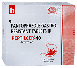 Peptilcer 40 Tablet 10