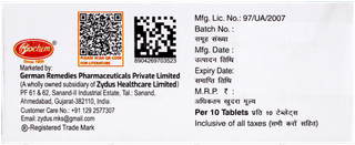 Peptilcer D Tablet 10