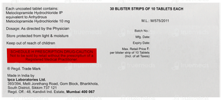 Perinorm Tablet 10