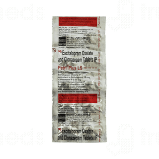 Petril Plus Ls 10/0.5 MG Tablet 10