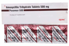 Pexomox 500 Mg Tablet 10