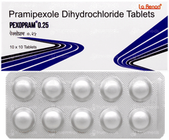 Pexopram 0.25 Tablet 10 Pexopram 0.25 Tablet 10