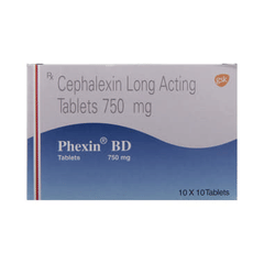 Phexin Bd 750mg Tablet 10