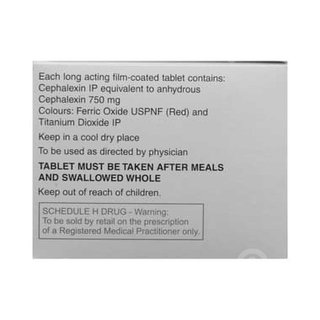 Phexin Bd 750mg Tablet 10