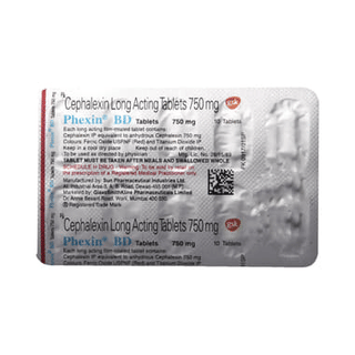 Phexin Bd 750mg Tablet 10