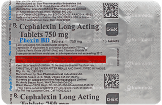 Phexin Bd 750Mg Tablet 10