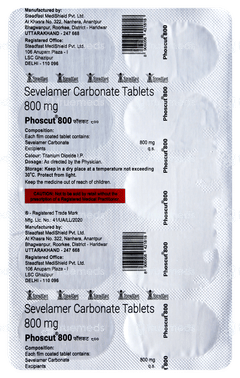 Phoscut 800 Tablet 10 Phoscut 800 Tablet 10