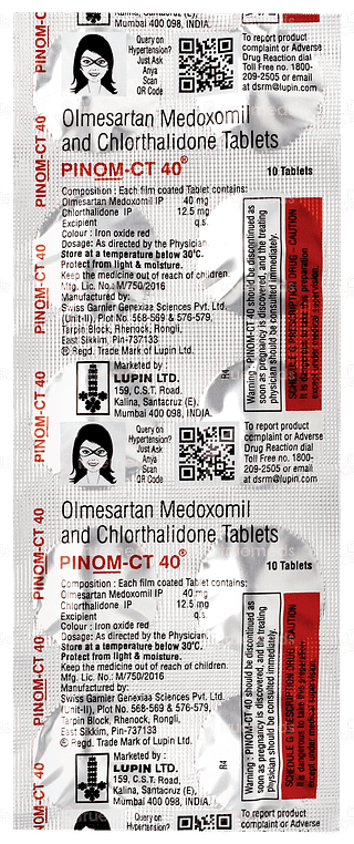 Pinom Ct 40 Tablet 10