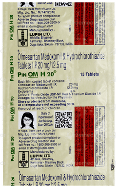 Pin Om H 20 Tablet 15