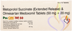 Pinom M 50 Tablet 10 Pinom M 50 Tablet 10