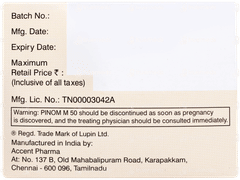 Pinom M 50 Tablet 10 Pinom M 50 Tablet 10