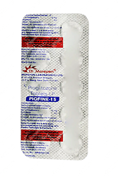 Piofine 15 Tablet 10 Piofine 15 Tablet 10
