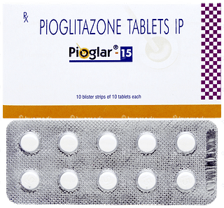 Pioglar 15 Tablet 10