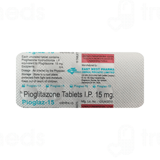 Pioglaz 15 Tablet 10