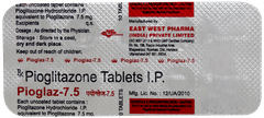 Pioglaz 7.5 Tablet 10 Pioglaz 7.5 Tablet 10
