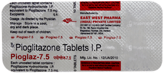 Pioglaz 7.5 Tablet 10