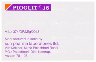 Pioglit 15 Tablet 10